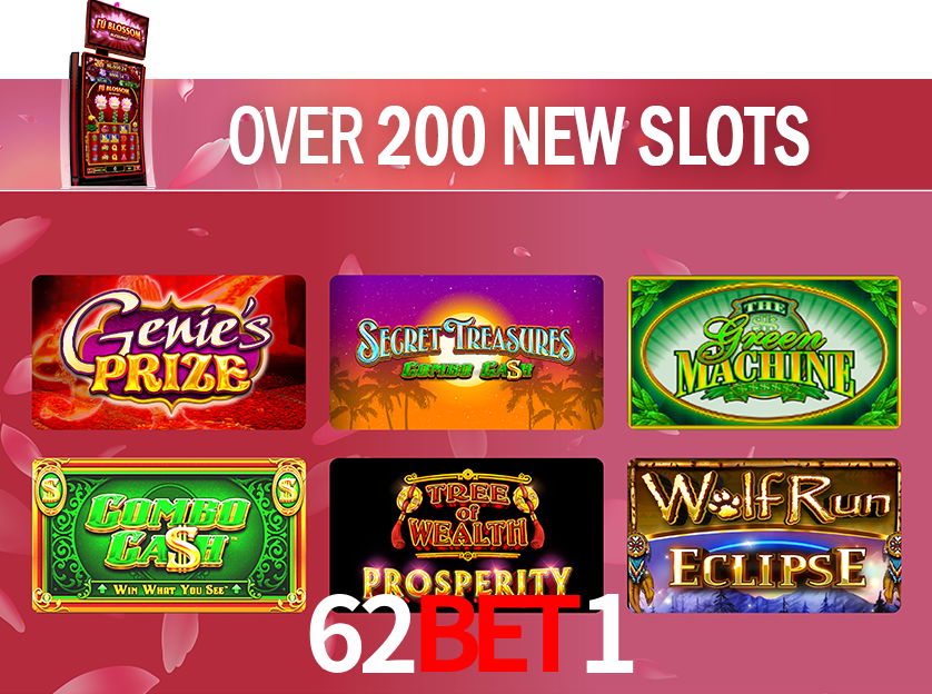 A Popularidade dos Caça-Níqueis no 62bet1